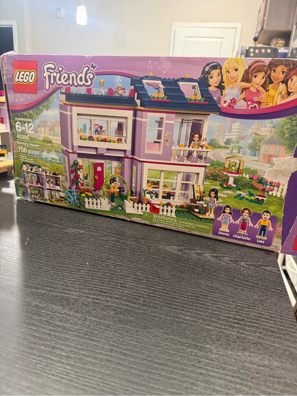 LEGO Friends Purple and White Emma's House Playset